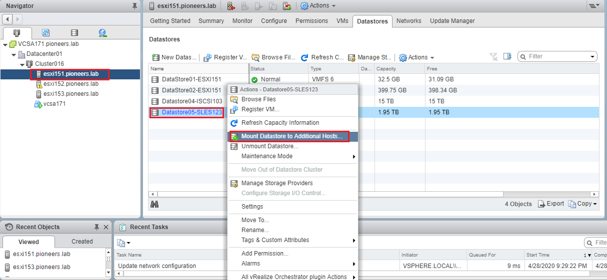 Just one more esxi-guy: Setting up an NFS server with Turnkey Linux